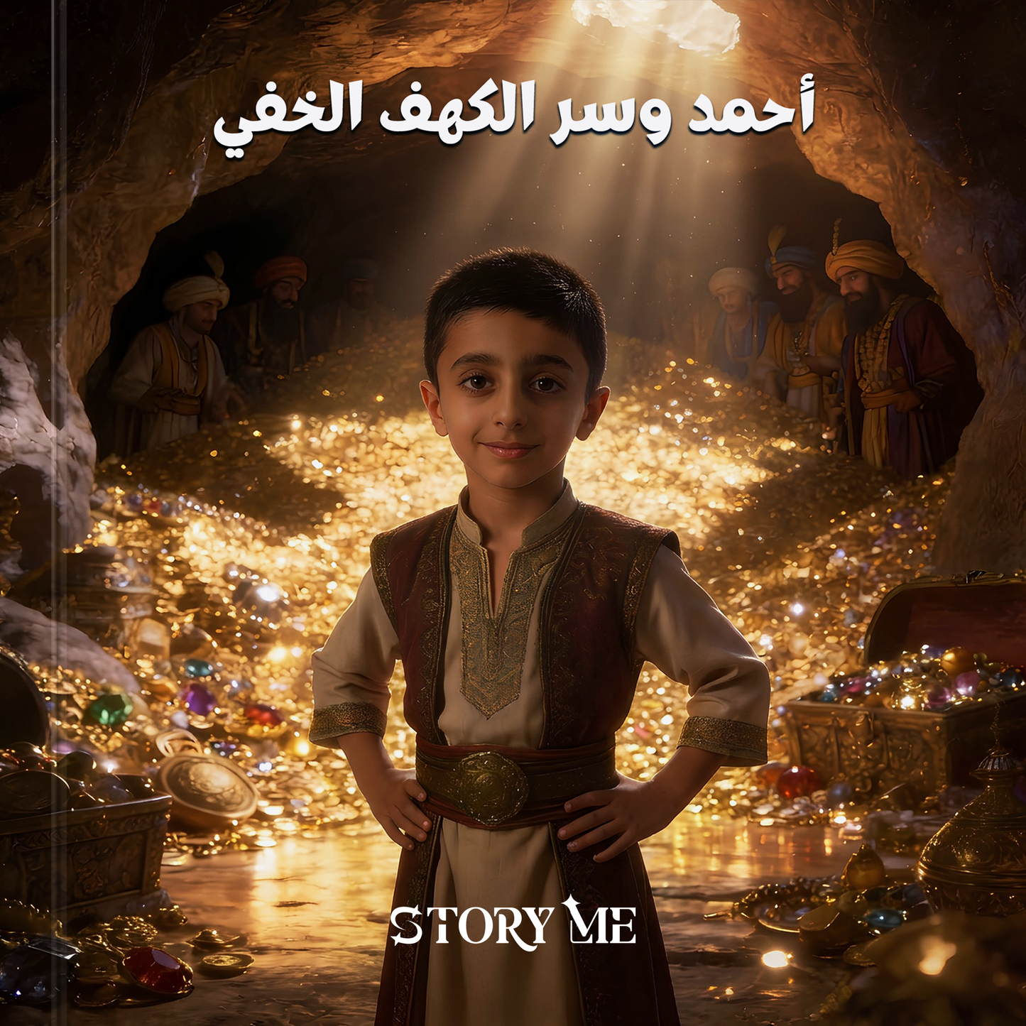 أحمد وكهف الكنز المخفي