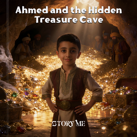 أحمد وكهف الكنز المخفي
